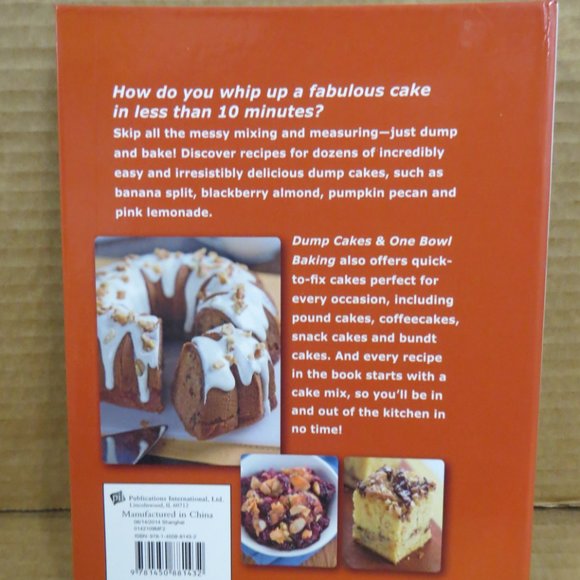 Dump Cakes & One-Bowl Baking Dump Cookbooks spiral-bound HC 2014 - Picture 2 of 11